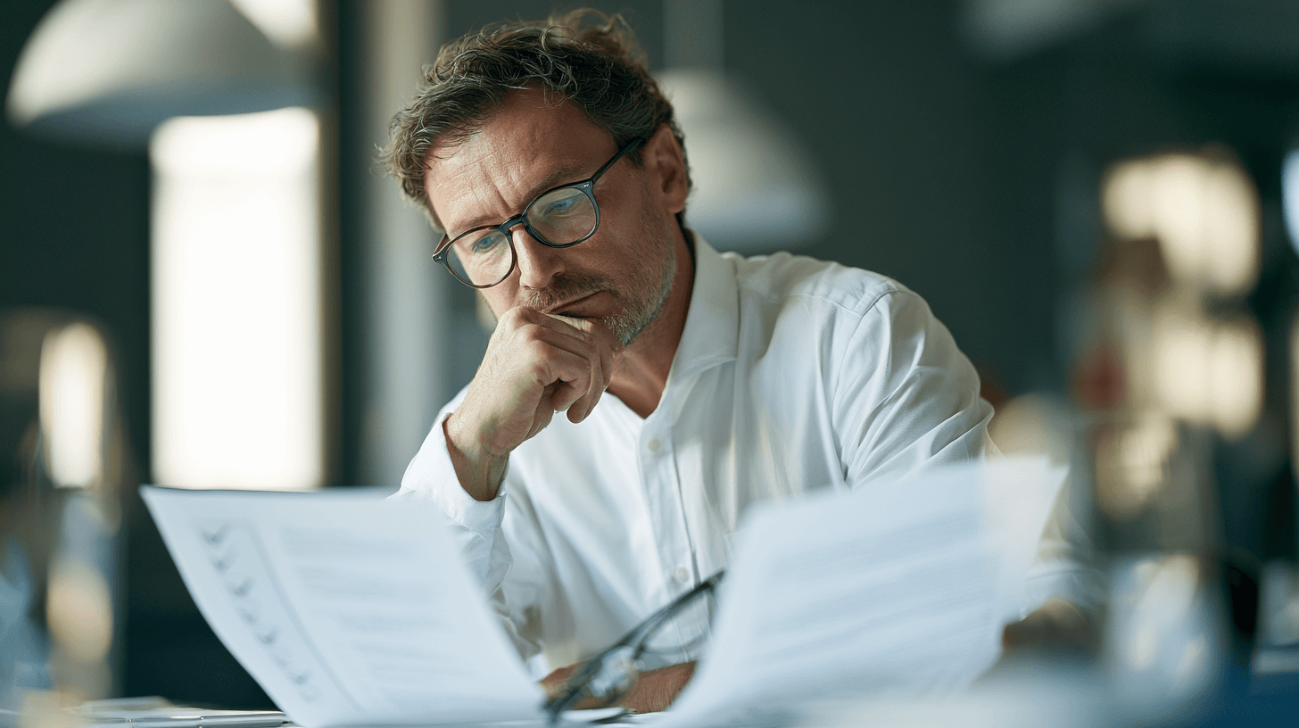 HR-Managerin vergleicht zwei Arbeitsverträge mit einer Checkliste, um Gehaltsunterschiede anhand objektiver Kriterien zu prüfen